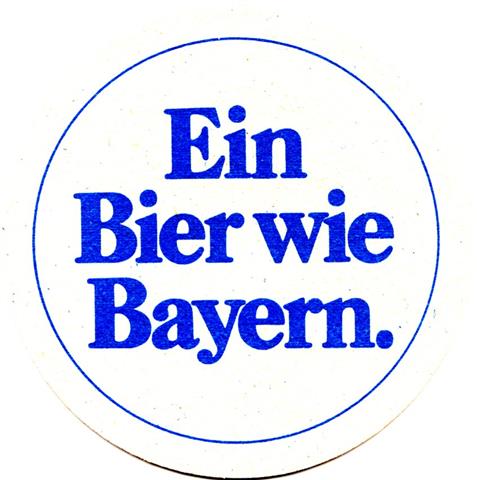 münchen m-by löwen rund 1b (215-ein bier wie bayern-blau) 